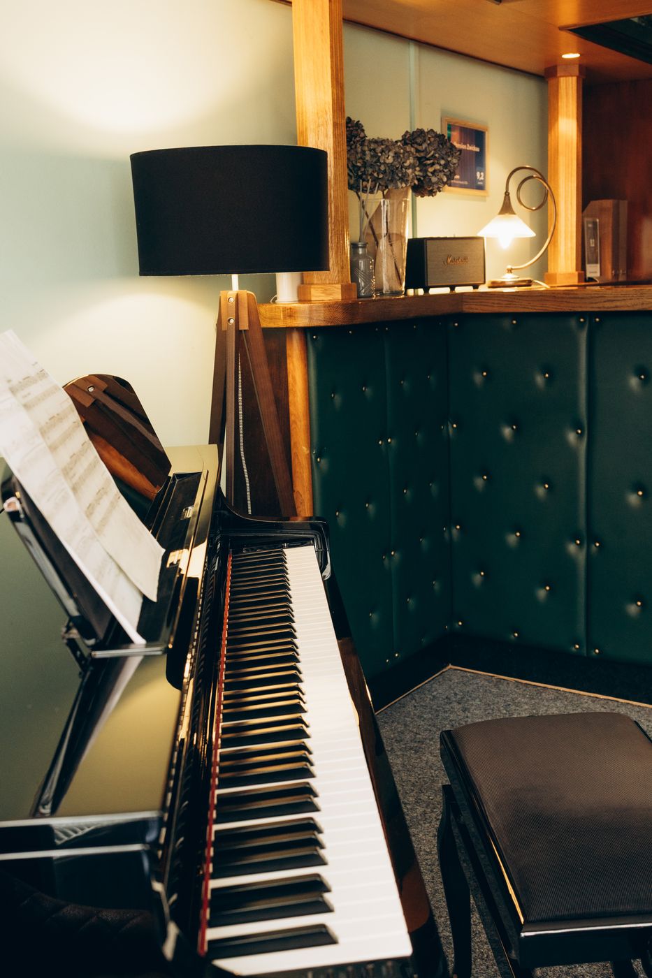 Piano in the lounge